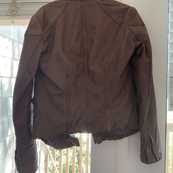 Muubaa Lamb Leather Motorcycle Jacket - Picture 4 of 5